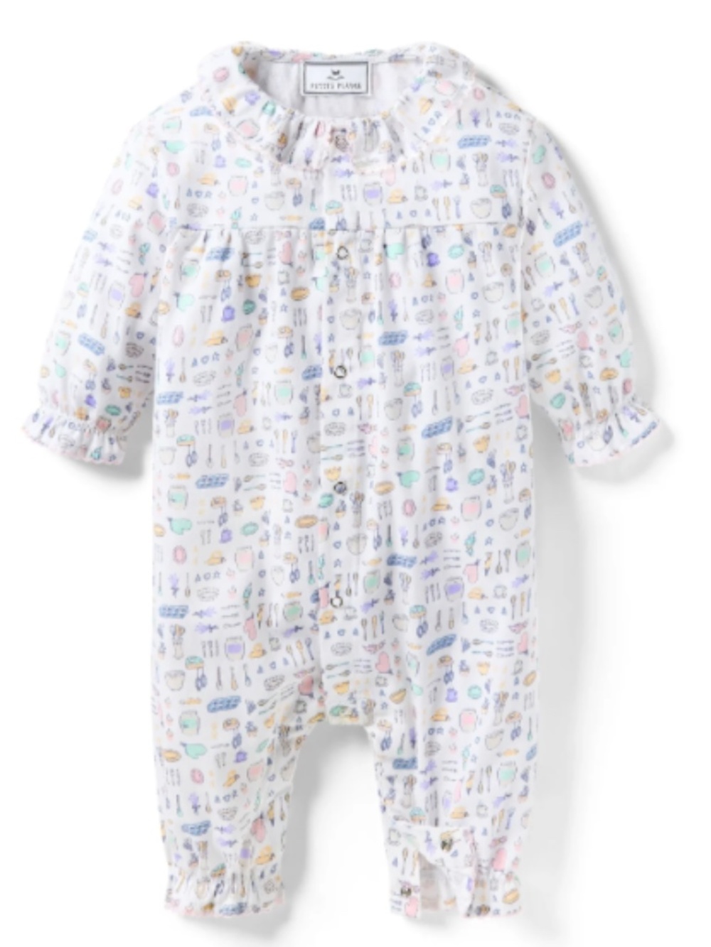 Baby's Twill Madeline Romper in Baking Spirits Bright (Size 18-24M) NWT